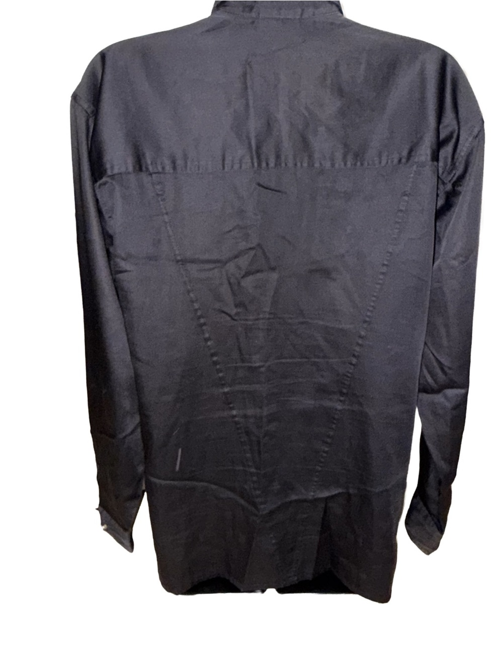 Versace Black Shirt with Gold-Tone Buttons - Picture 2 of 3